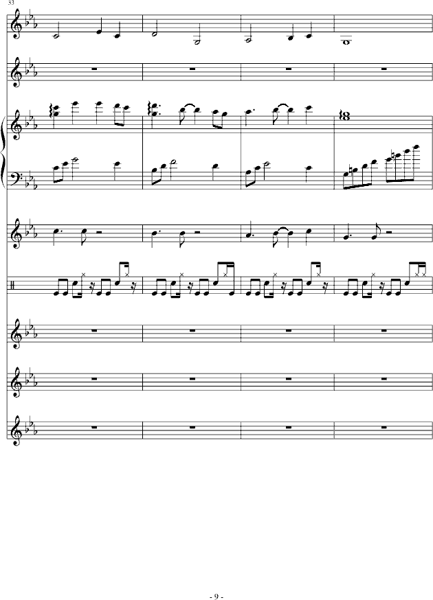 Gothic Clown(钢琴谱)9