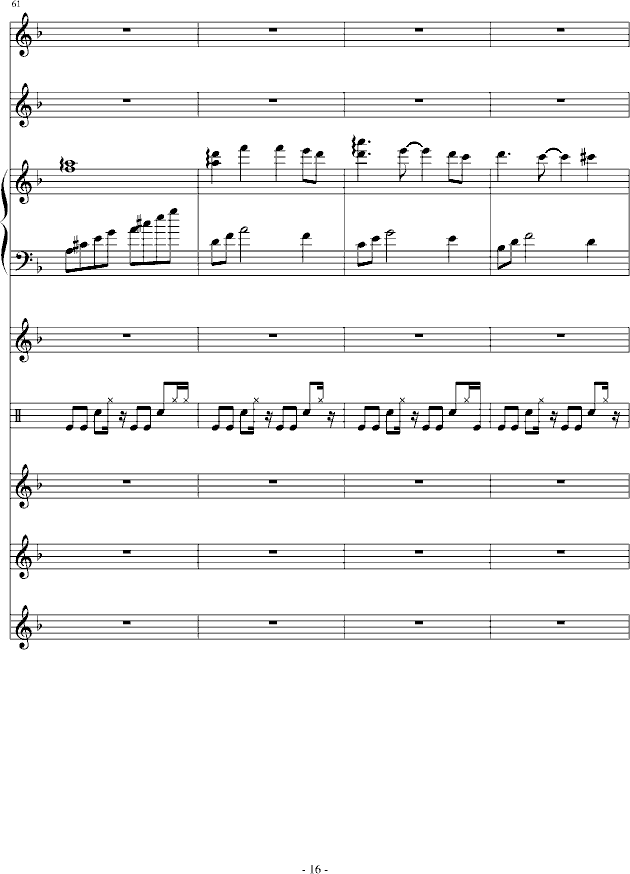 Gothic Clown(钢琴谱)16