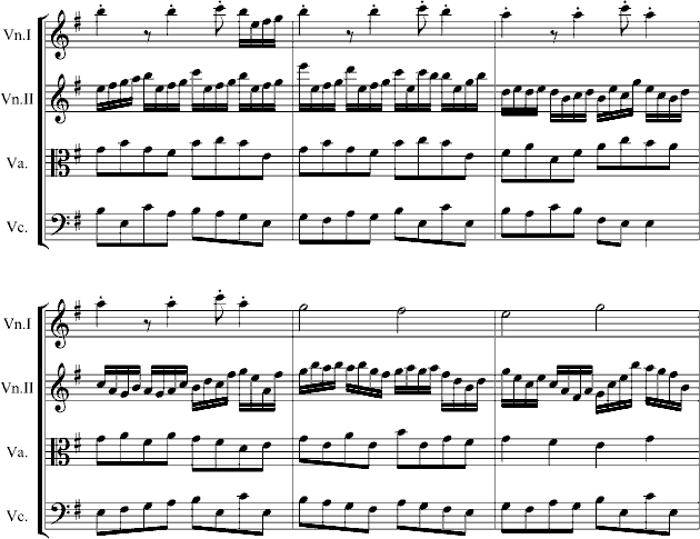 即兴弦乐四重奏(钢琴谱)7