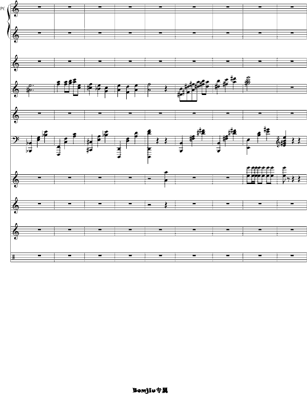 贝克街的夜晚(钢琴谱)9
