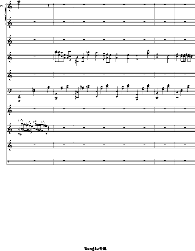 贝克街的夜晚(钢琴谱)8