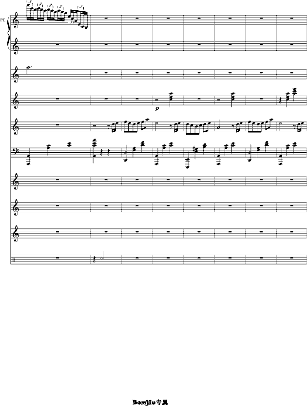 贝克街的夜晚(钢琴谱)6