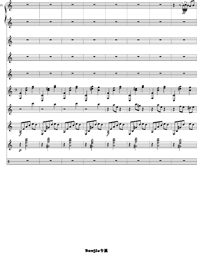 贝克街的夜晚(钢琴谱)10