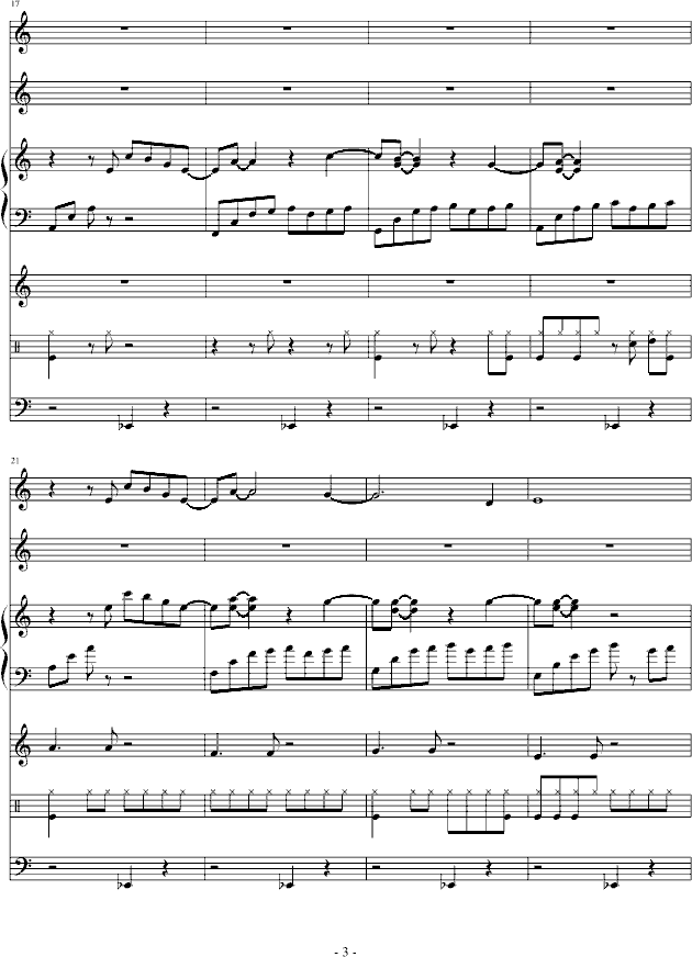 Farewell(钢琴谱)3