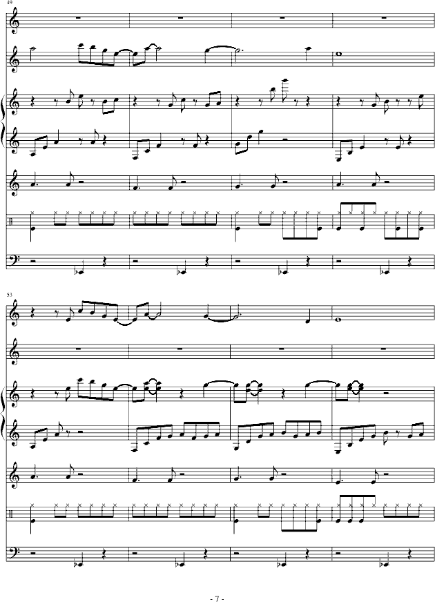 Farewell(钢琴谱)7