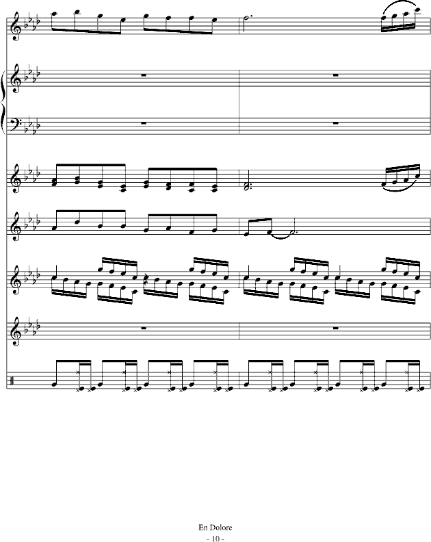 雪之华(钢琴谱)10
