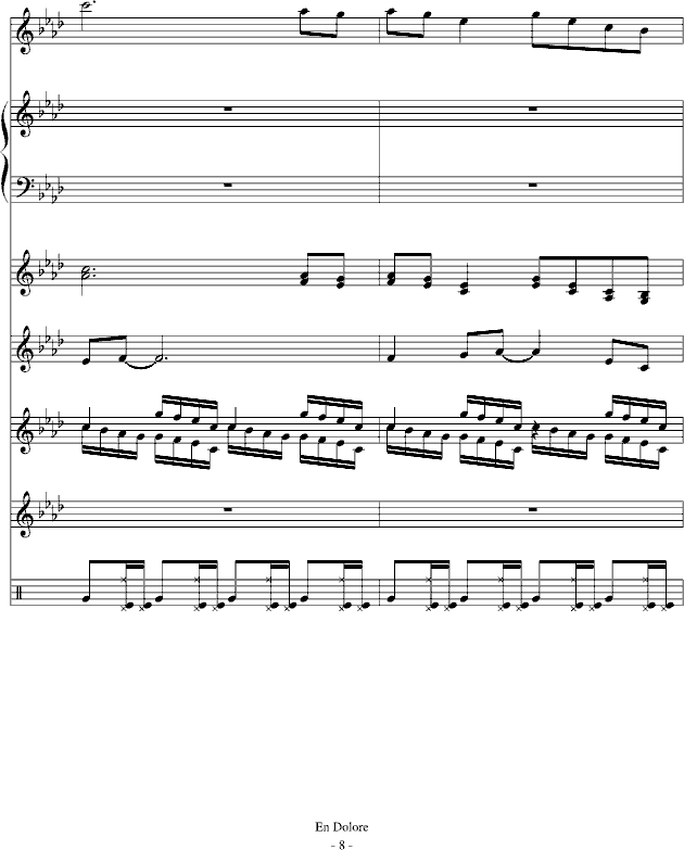 雪之华(钢琴谱)8