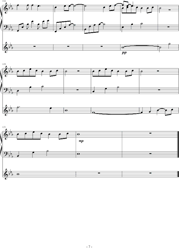 千里之外(钢琴谱)7