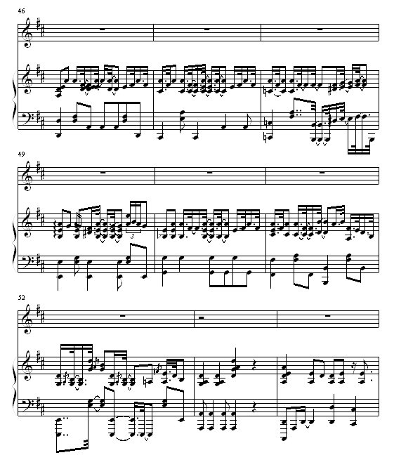 KISS goodbye弹唱版(钢琴谱)6