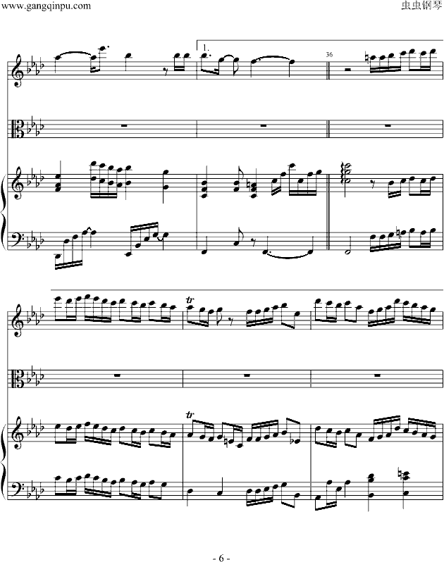 我们的爱(钢琴谱)6