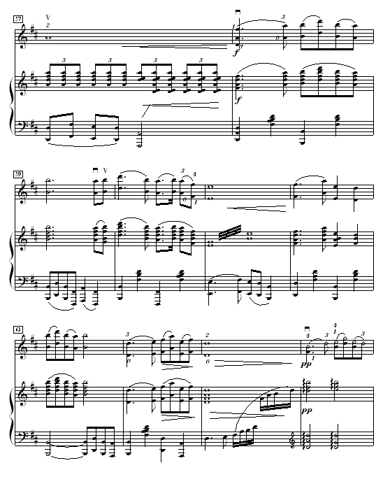 渔舟唱晚(钢琴谱)7