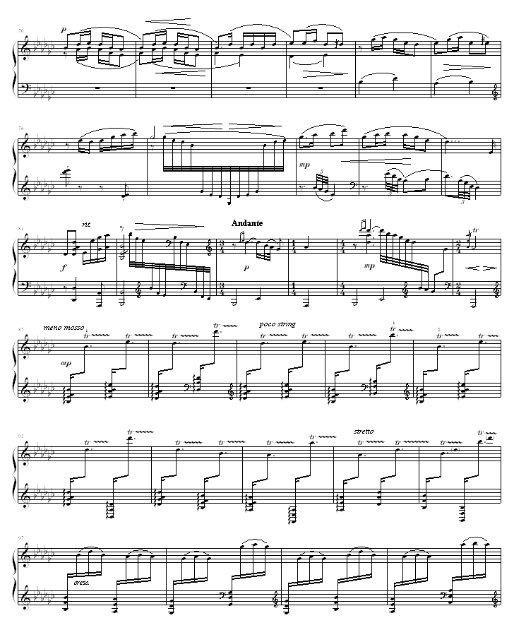 春江花月夜(钢琴谱)5