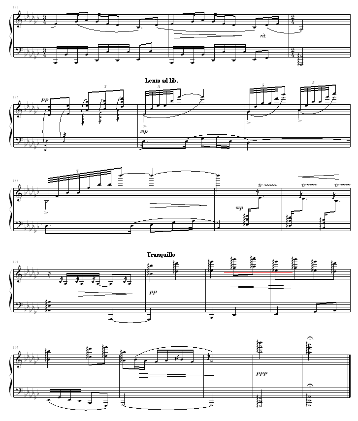 春江花月夜(钢琴谱)9