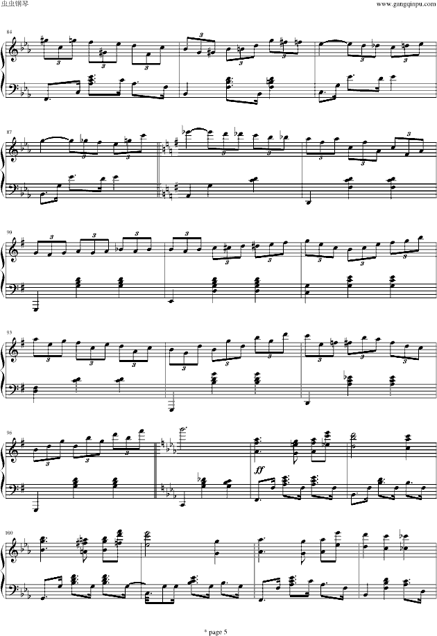 magic waltz(钢琴谱)5