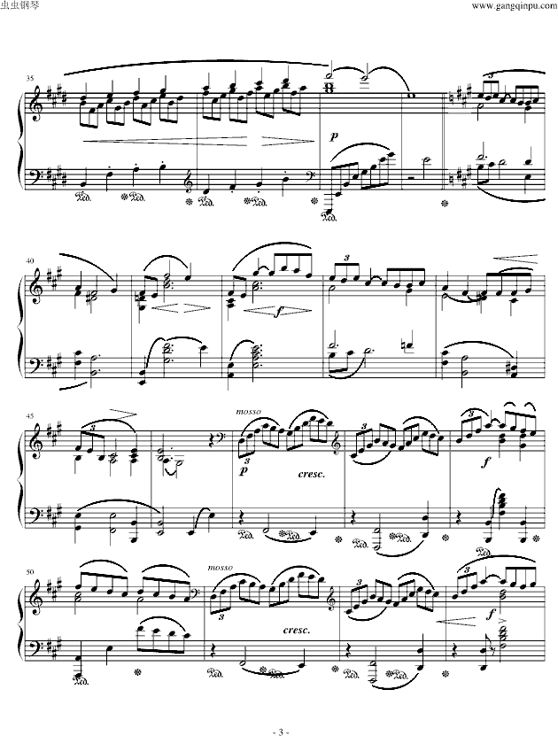 阿拉伯风格幻想曲No.1(钢琴谱)3