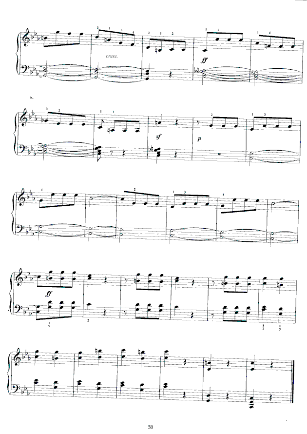 我也能弹贝多芬（简易改编）(钢琴谱)6