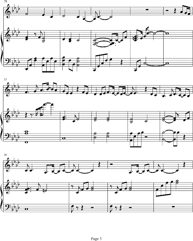 You Are My Love(钢琴谱)3