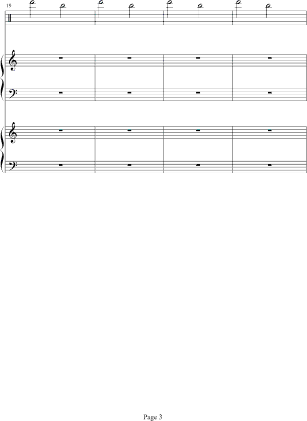 火影忍者插曲(钢琴谱)3