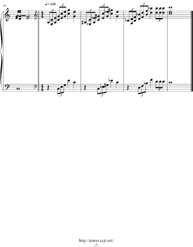 超级玛莉(钢琴谱)7