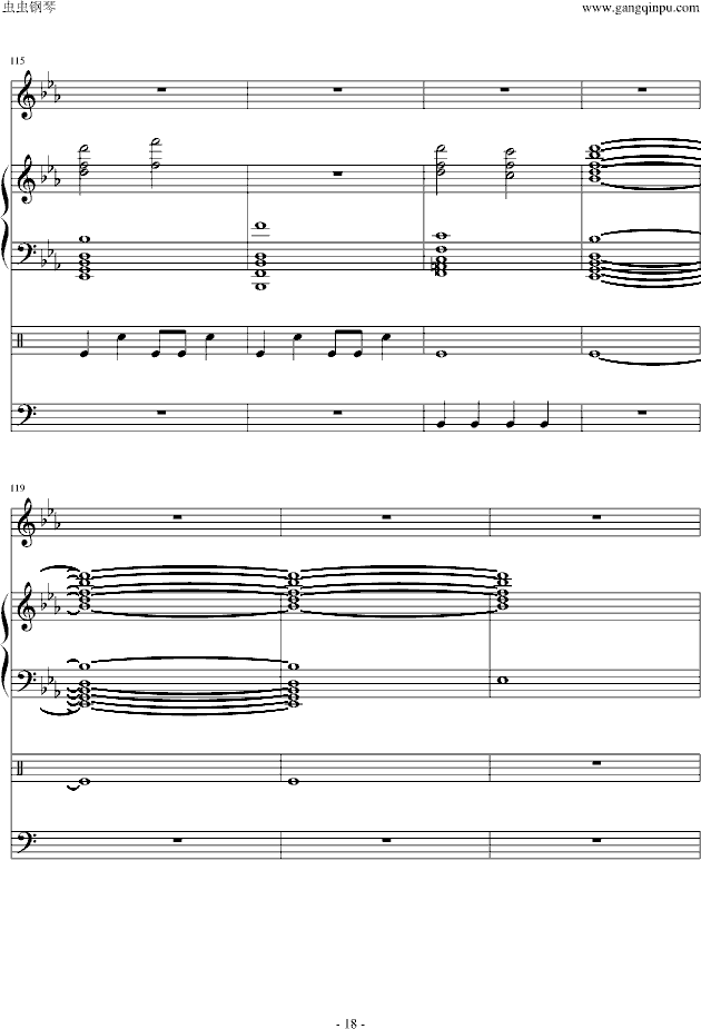 —名侦探柯南(钢琴谱)18