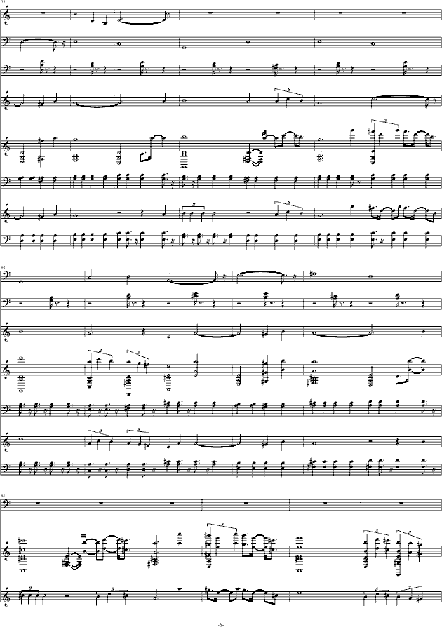 Time To Say Goodbye(钢琴谱)5
