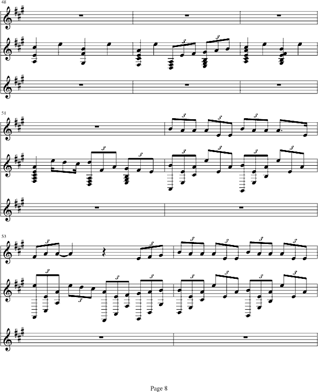 Teddy bear(钢琴谱)8