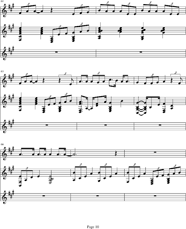 Teddy bear(钢琴谱)10