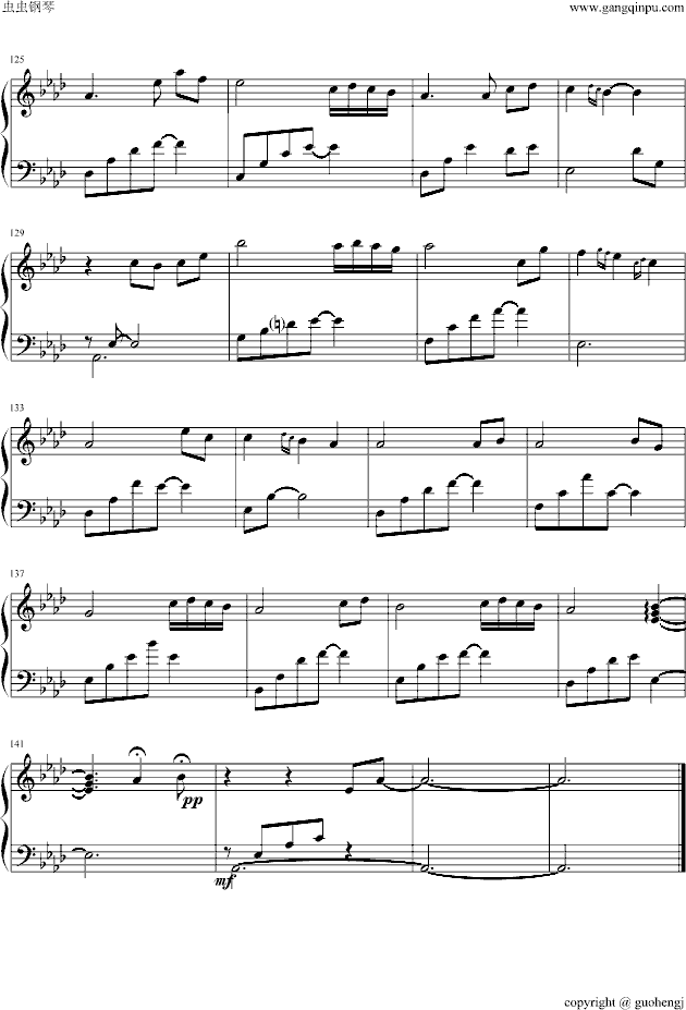 绵雪（冬）(钢琴谱)7