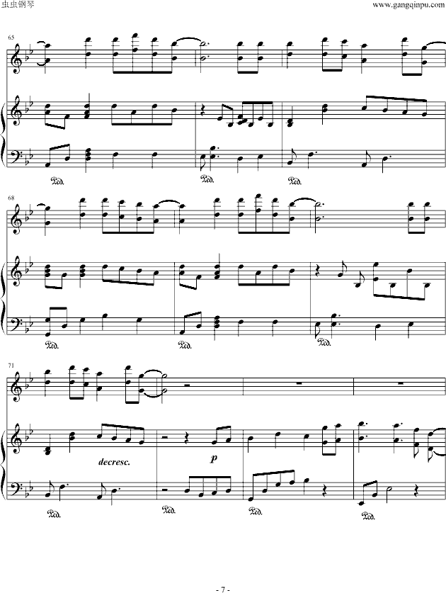 Forgiven(钢琴谱)7