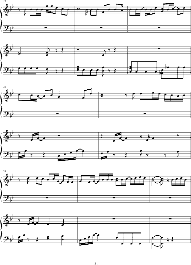 チェリッシュ_Cherish_(piano)(钢琴谱)3