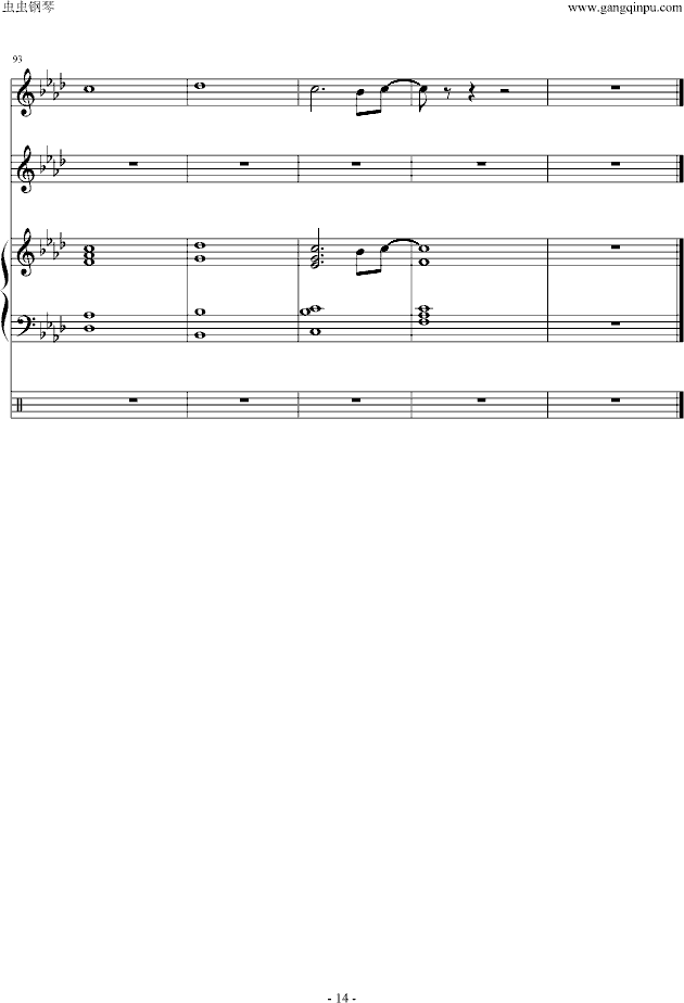 viva la vida(钢琴谱)14