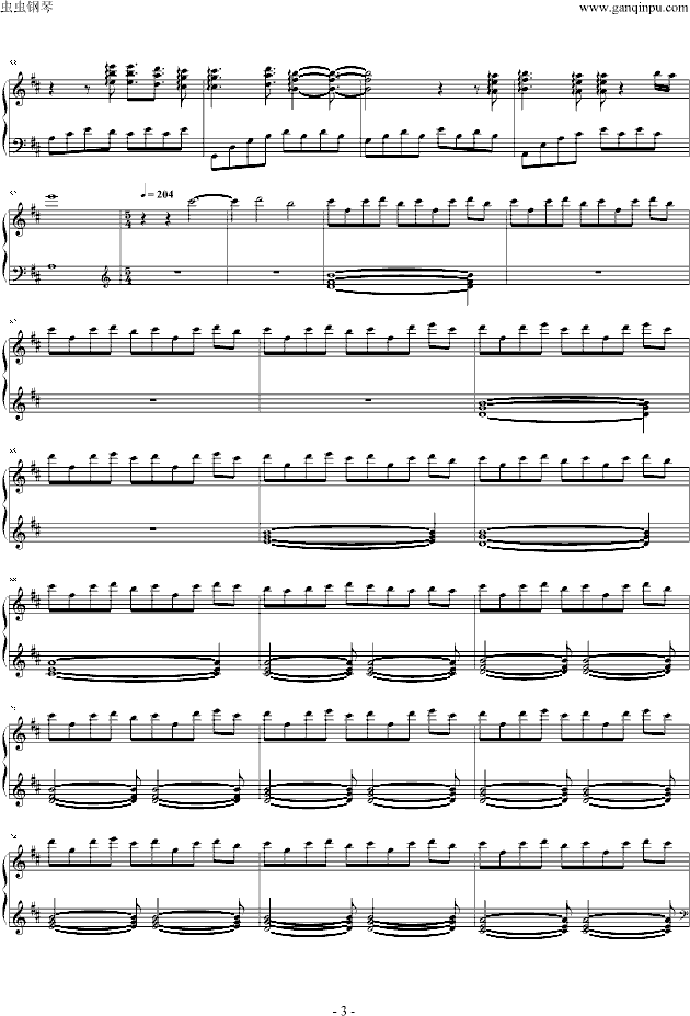 Nostalgia(钢琴谱)3