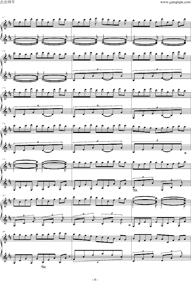 Nostalgia(钢琴谱)6