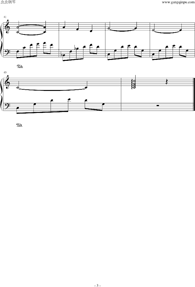 Water Mark 水印(钢琴谱)3