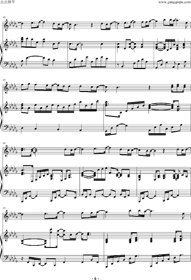 CRUCIFY MY LOVE(钢琴谱)6