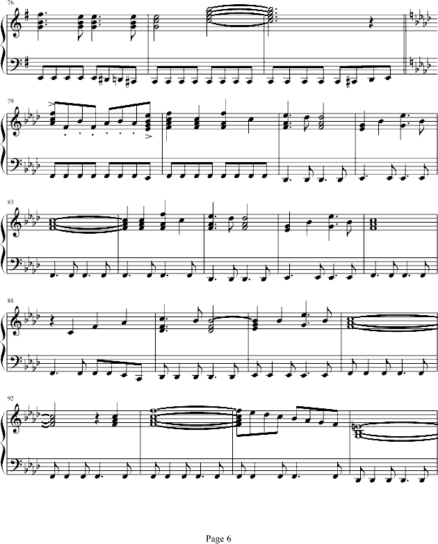 the phantom of the opera(钢琴谱)6