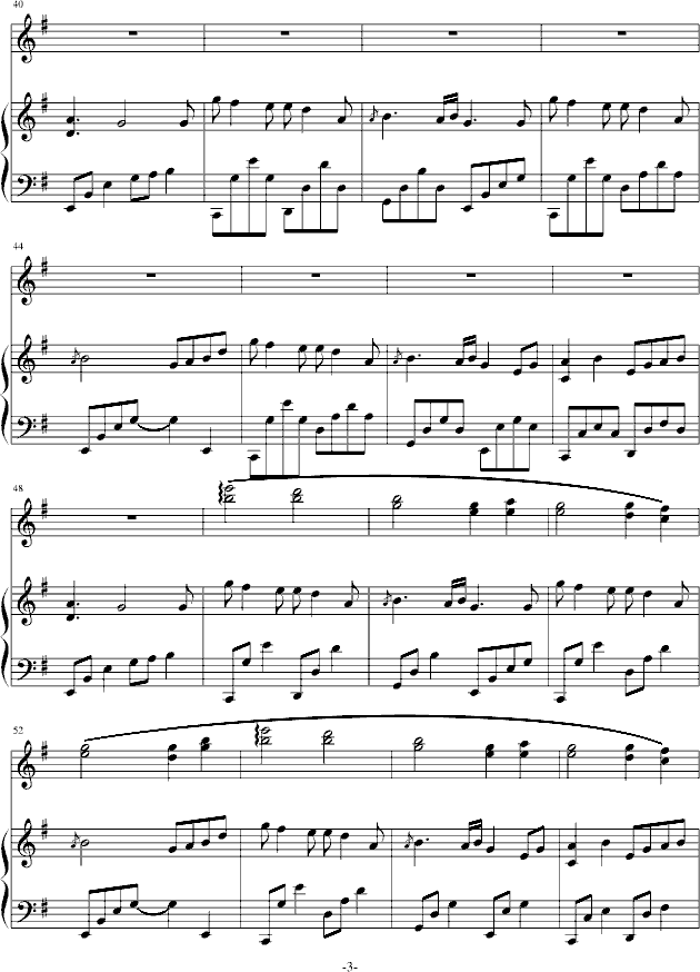 忧伤还是快乐(钢琴谱)3