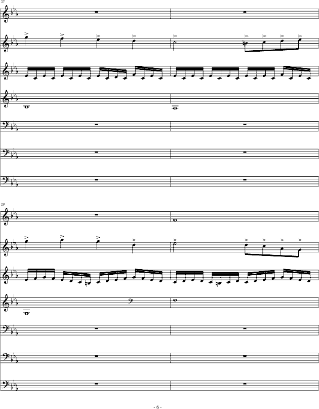 life and rock(钢琴谱)6
