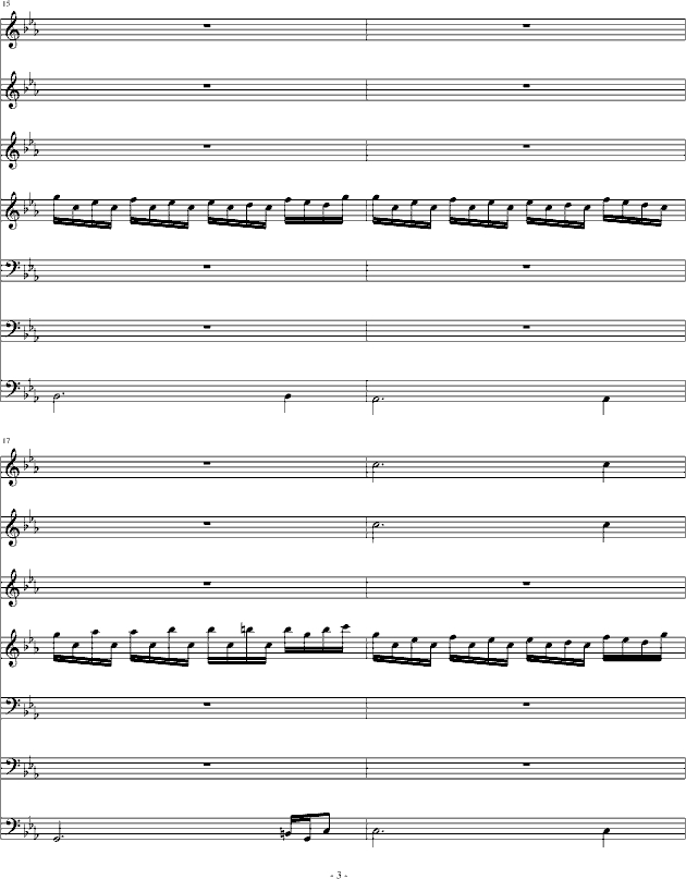 life and rock(钢琴谱)3