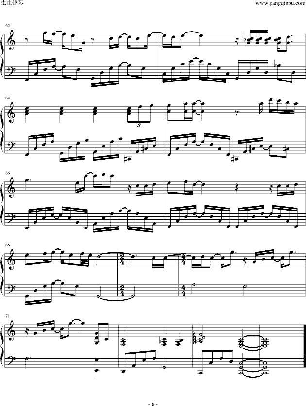 Star Star Star(钢琴谱)6