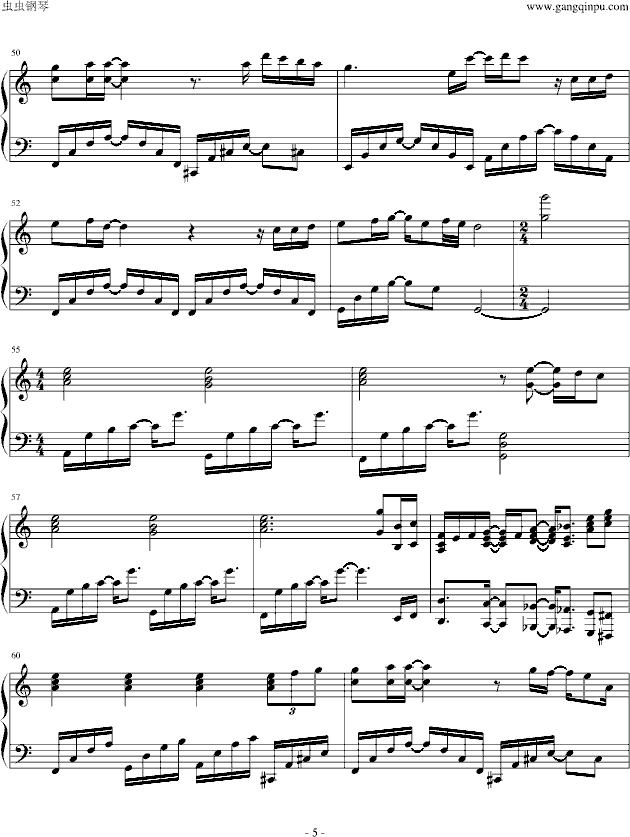 Star Star Star(钢琴谱)5