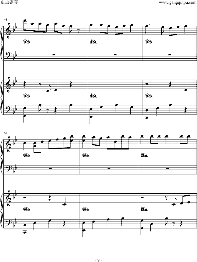好心好报(钢琴谱)9