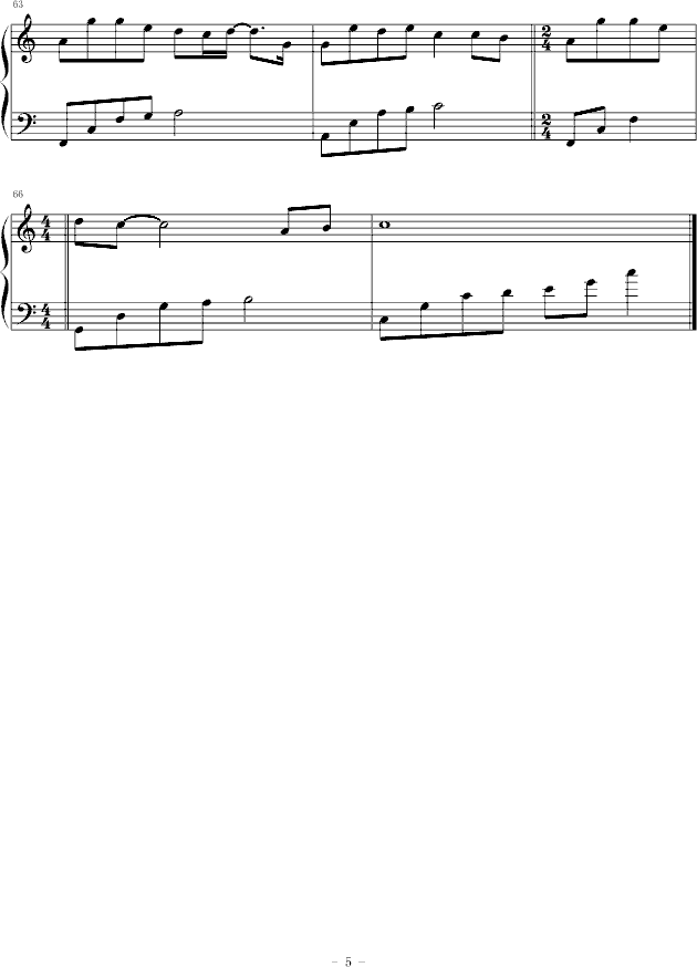 猜不透—叮当 (钢琴谱)5
