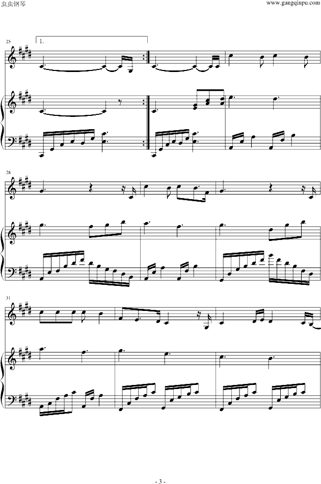 棋子(钢琴谱)3
