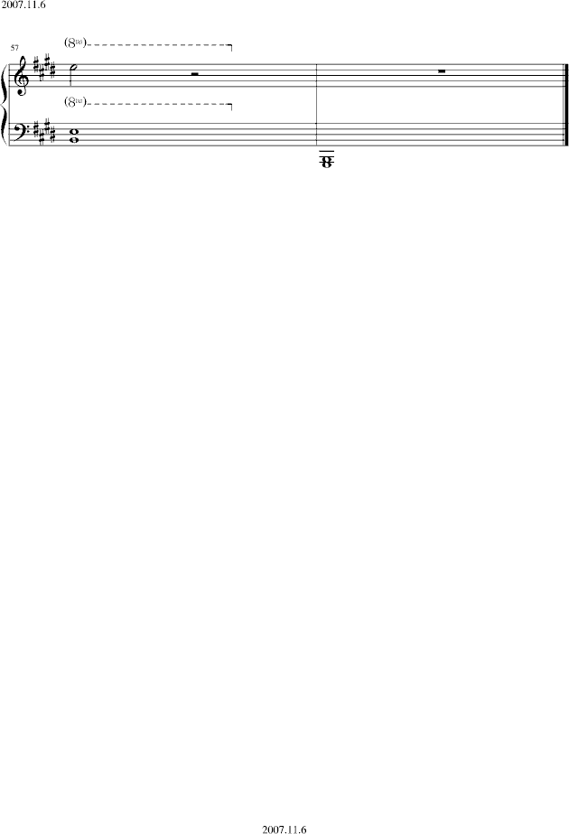 最长的电影(钢琴谱)5