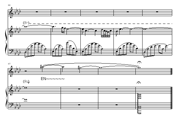 我心永恒(钢琴谱)6