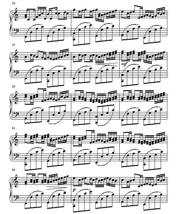 Kanon by Pachelbel(钢琴谱)3