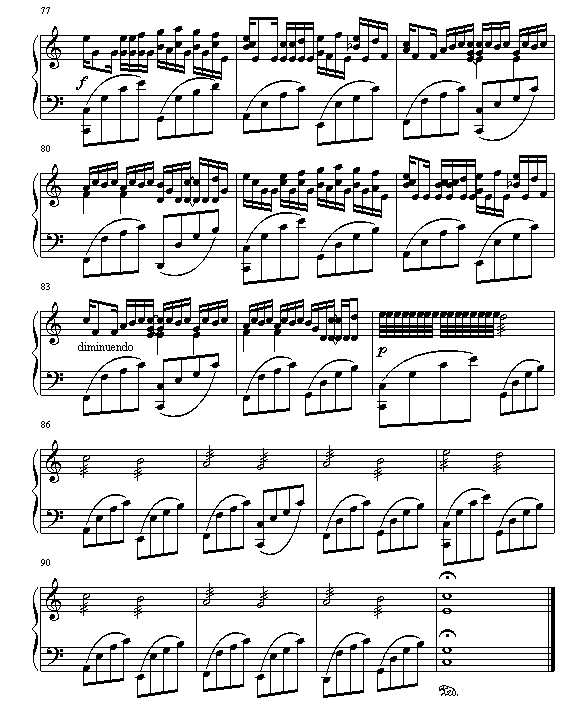 Kanon by Pachelbel(钢琴谱)6