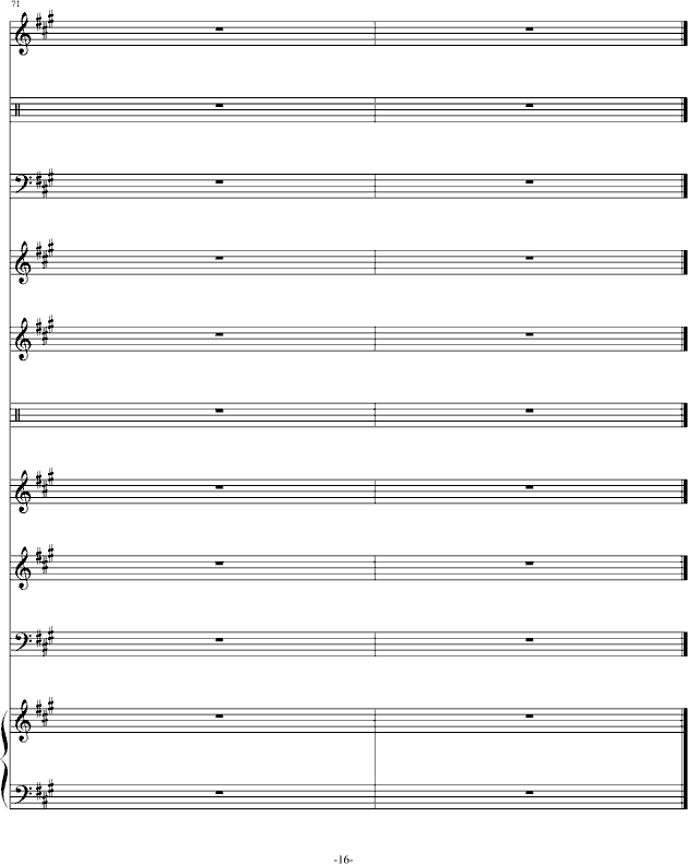 因为有你在(钢琴谱)16