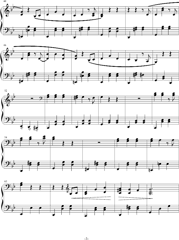 叙事曲●追梦人(钢琴谱)3